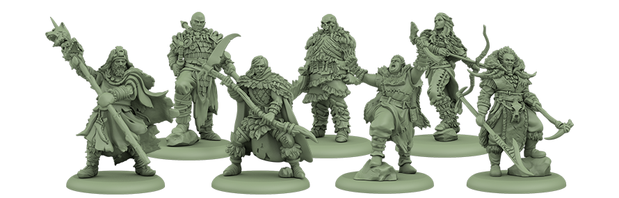A Song of Ice and Fire : Tabletop Miniatures Game - Free Folk Heroes #1